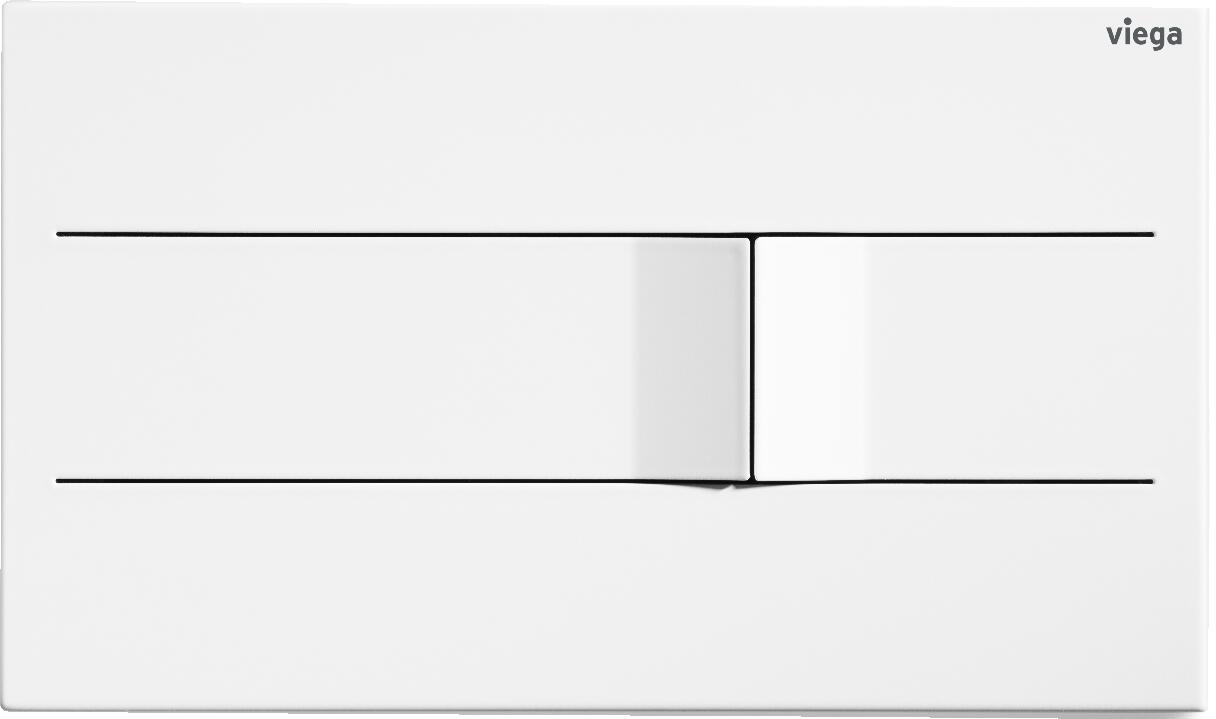 Viega Visign for More 104 WC-Betätigungsplatte 8354.1, Aluminium verchromt Viega Visign for More 104 WC-Betätigungsplatte 8354.1, Aluminium verchromt