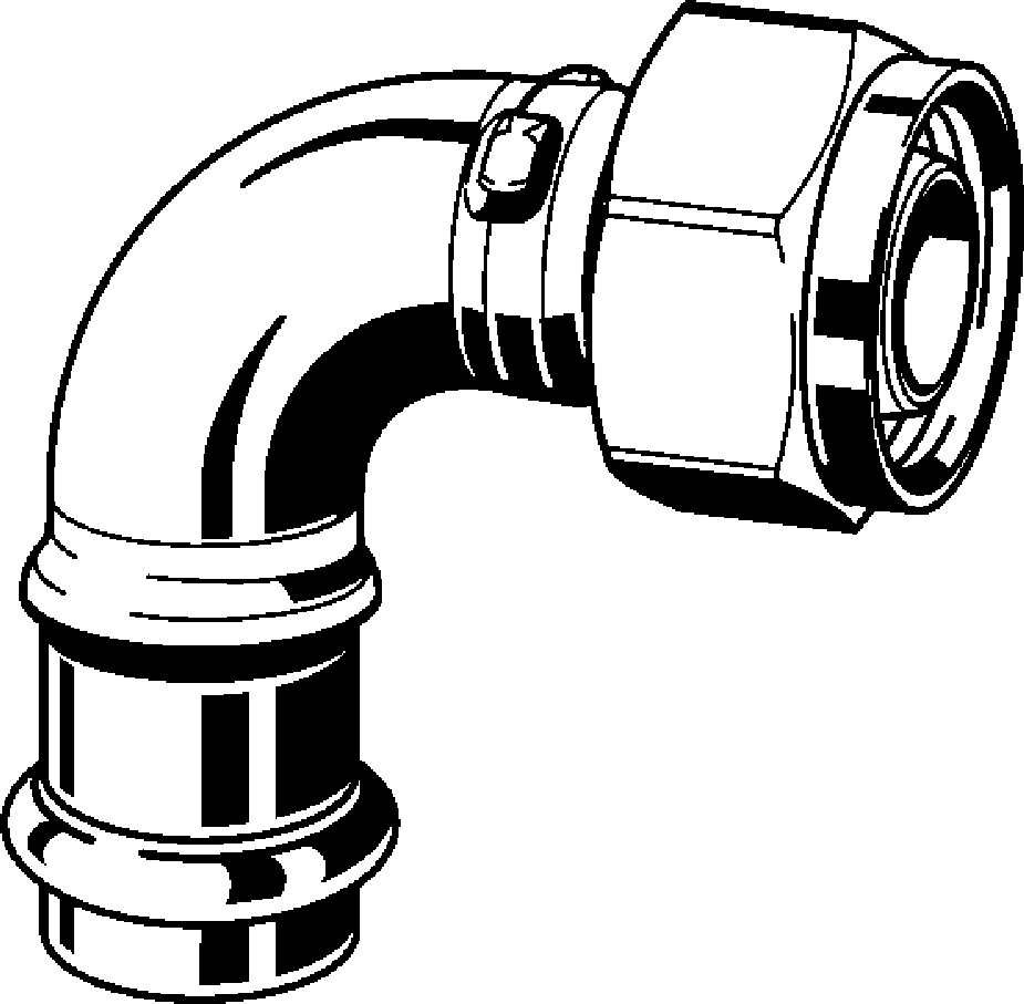 Propress screw fitting Viega