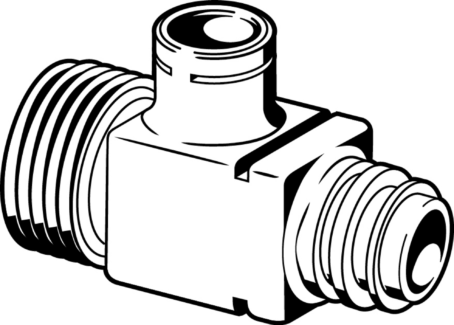 Hydronic mixing block delivery fitting #3 2887.33 | viega.us