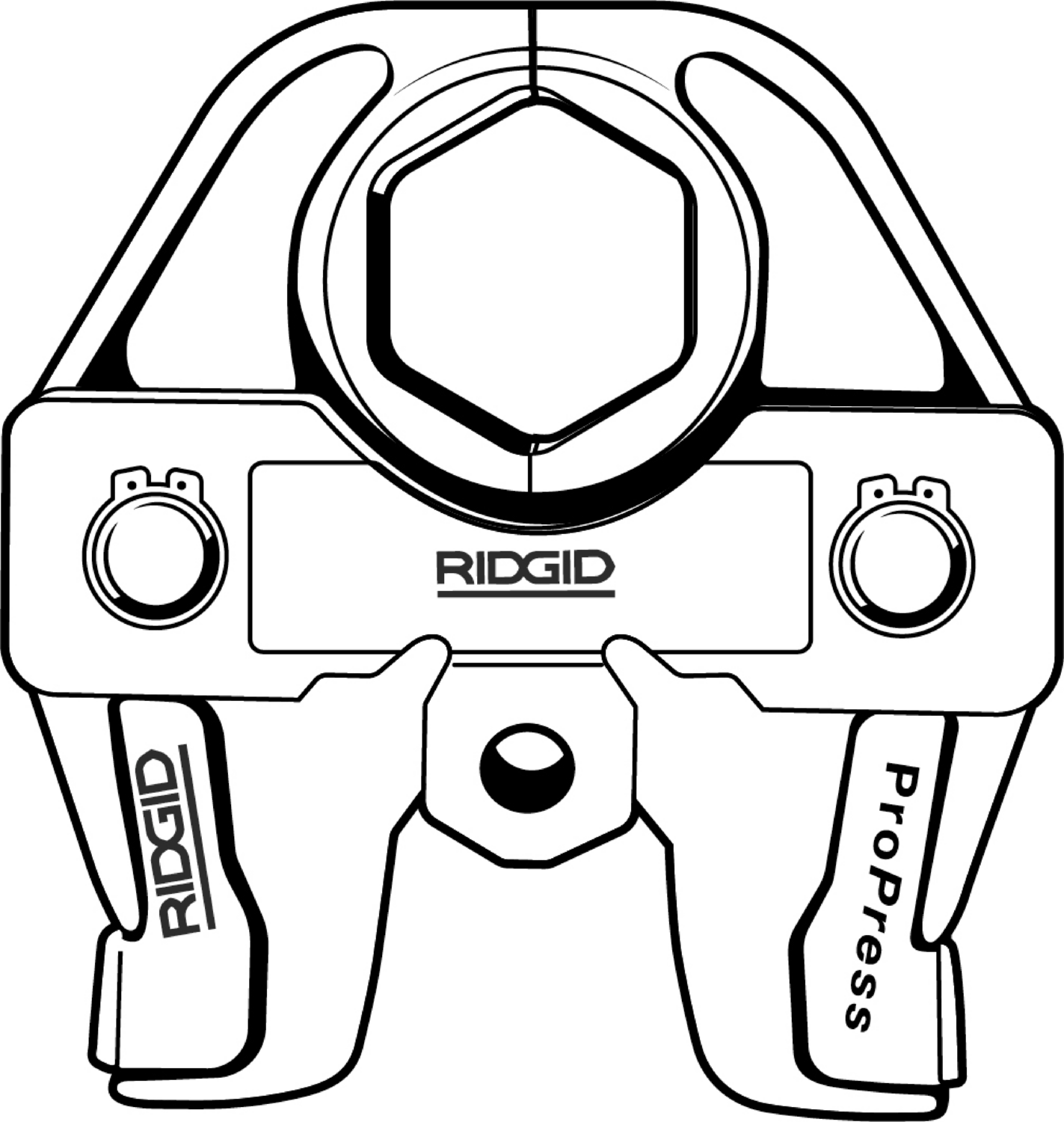 Viega ProPress standard press jaw 2999.5 | viega.us
