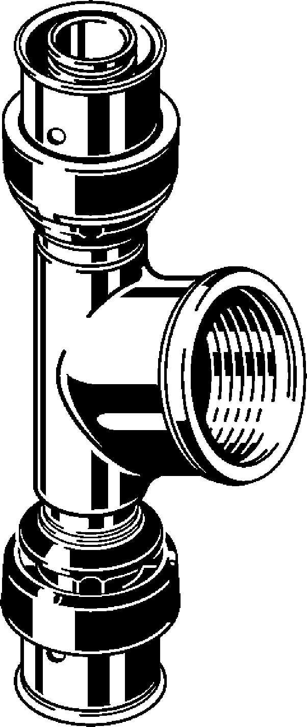 Viega Smartpress T-piece | Viega