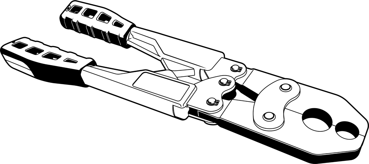 Viega PureFlow Crimp hand tool V5082.7 viega.us