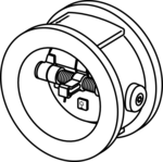 Viega MegaPress 316 wafer check valve - 2 of 3