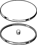 309664 Viega Rosette 6161.03 verchromt zu Multiplex Trio Drehgriff Griff  Stopfen Abdeckung Betätigung Betätigungsgriff chrom silber glänzend Ihr  Partner für Haustechnik Ersatzteile für Heizung, Klima, Lüftung, Bad und  Küche 4015211309664