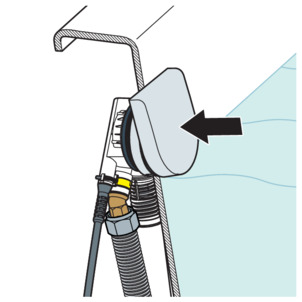 Multiplex Trio MT9, Wasserstandsanhebung einstellen, Anhebung einschalten