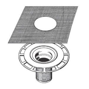 Drain, Advantix, stacking element for bonded sealing element