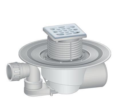 Advantix bathroom drain base unit