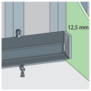 Shower channel, 4968.10, cladding with corner mounting