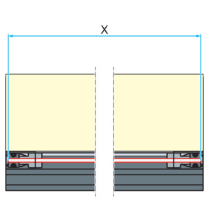 Shower channel, 4967.10, determine the length of the standing grate