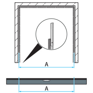 Shower channel, 4967.10 Advantix Vario, calculate profile length