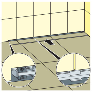 Shower channel, 4967.10, insert the standing grate
