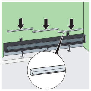 Shower channel, 4967.10, insert the site protection