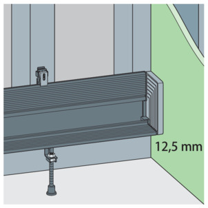 Shower channel, 4967.10, cladding with corner mounting