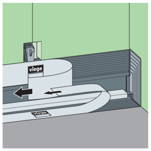 Shower channel, 4967.10, remove protective foil