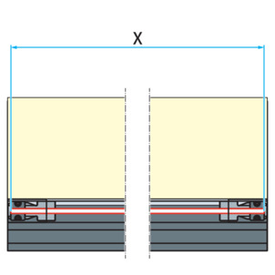 Shower channel, 4967.10, determine the length of the standing grate