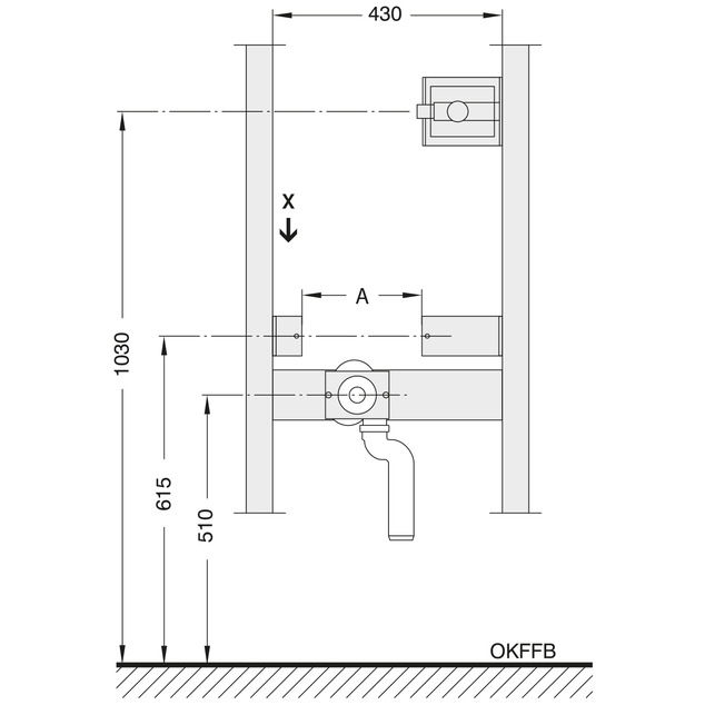 8127.3, urinal module, sizes Joly 1