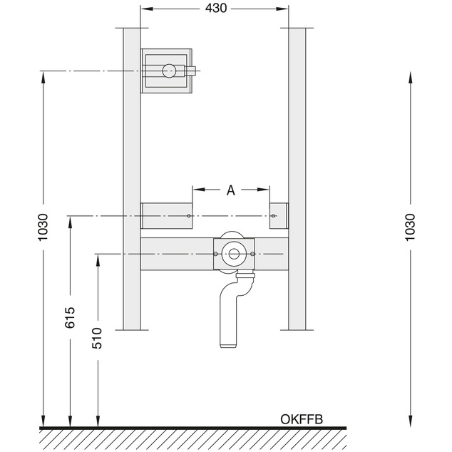 8127.3, urinal module, sizes Joly 2
