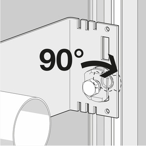 8127.3, urinal module, secure slot nut