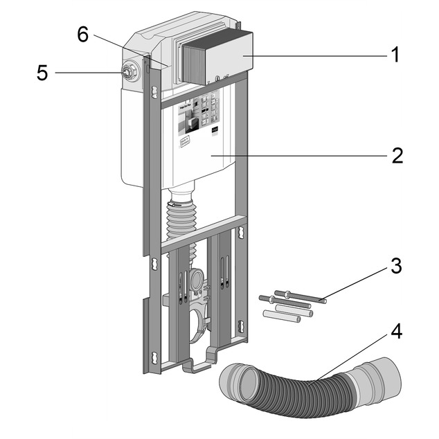 Steptec, 8461.21, WC module, overview