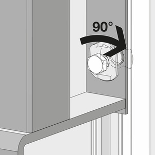 Steptec, attach module, secure slot nut