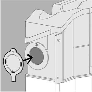 Steptec, WC module, close opening
