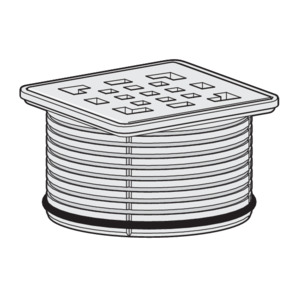 Vidage, support avec grille, Visign RS2