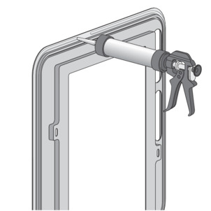 Eco Plus, 8161.22, 8161.20 apply silicone seal