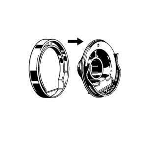 Multiplex M9, mount overflow unit, join the flange
