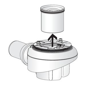 Tempoplex Plus, waterslot verwijderen
