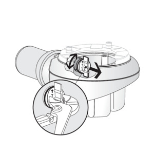 Tempoplex Plus, afsluitstop eruit trekken