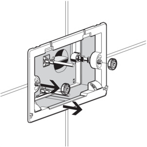Spoelmechanisme, 8310.0, grondplaat verwijderen