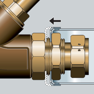 Easytop, 2230.15, inlet: Screw in lock nut
