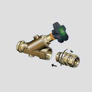 Easytop, 2230.15, inlet: Screw in water meter screw connection