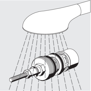 Flush plate manual, 8326.2, clean cartridge valve