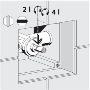 Flush plate manual, 8326.2, set flush volume
