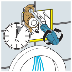 Flush plate manual, rinse the pipeline