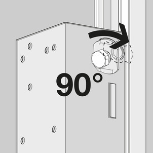 8068.3, fitting holder, screw in slot nut