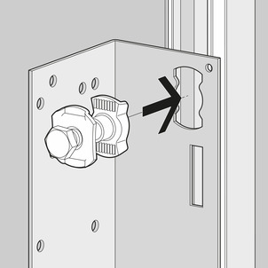8068.3, fitting holder, insert slot nut