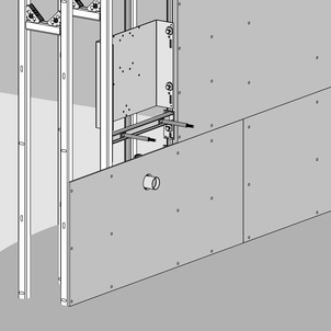8126, urinal module, clad
