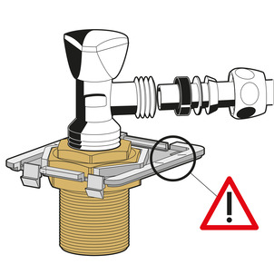 8055.5, washbasin module, screw in corner valve