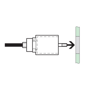 Eco Plus, 8161.22, screw sleeve in place