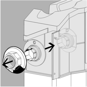 Eco Plus, 8161.22, 8161.2, remove wall lead-in