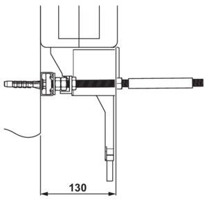 Viega Mono blocks, 8310.2, 130 mm installation depth