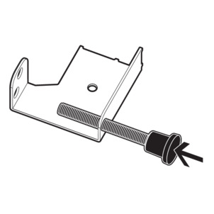 Shower channel, 4980.30, insert rubber caps.