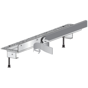 Shower channel, 4980.30, attach the sound protection tape