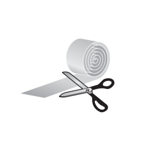 Shower channel, cut sealing strips