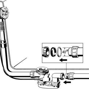 Multiplex, connect drainage system, connect pipe elbow
