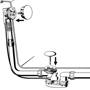 Multiplex, model 6162.175, mount equipment set, install rotatable rosette and valve cone