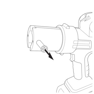 Insert the press tool, PG Picco, insert press jaws