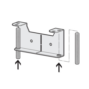 Shower channel, 4980.10, height adjustment of the feet